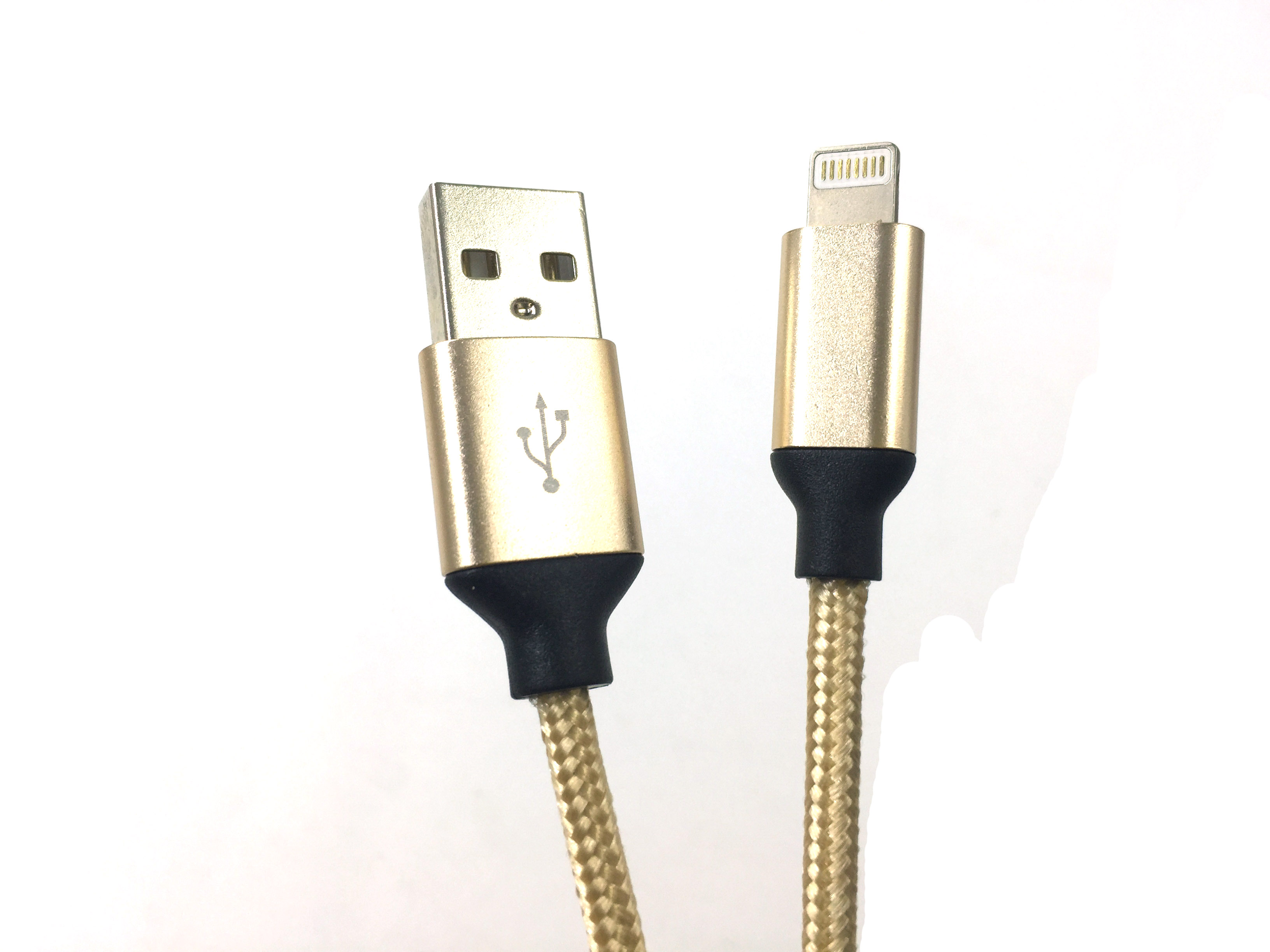 宏浩達(dá)蘋果數(shù)據(jù)線，lightning手機(jī)數(shù)據(jù)線iPhone通用，鋁合金+尼龍編織